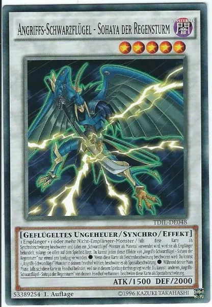 Angriffs-Schwarzflügel - Sohaya der Regensturm Angriffs-Schwarzflügel - Sohaya der Regensturm